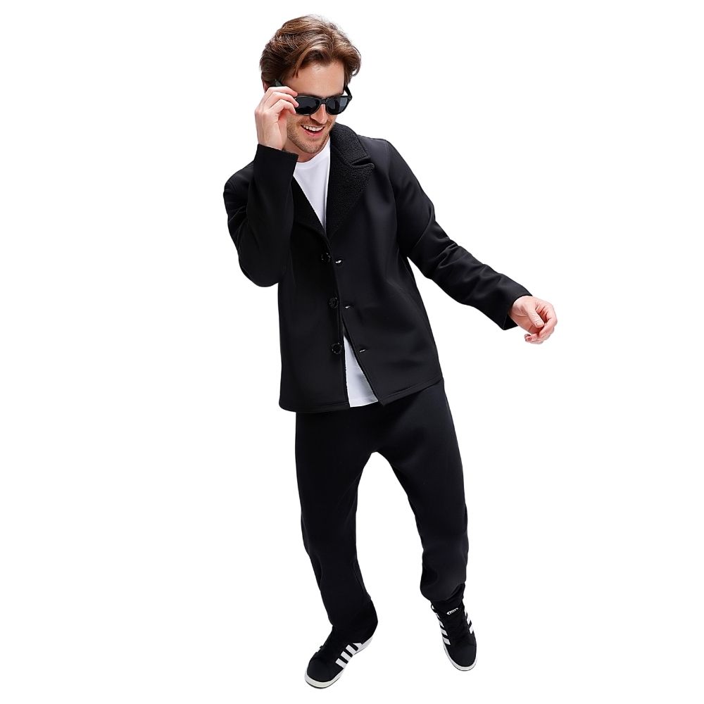 طقم رجالي، طقم من ثلاث قطع، طقم كاجوال، طقم شتوي، طقم أنيق، ملابس رجالية، Men outfit, 3 piece set, Casual suit, Men fashion, Stylish men outfit